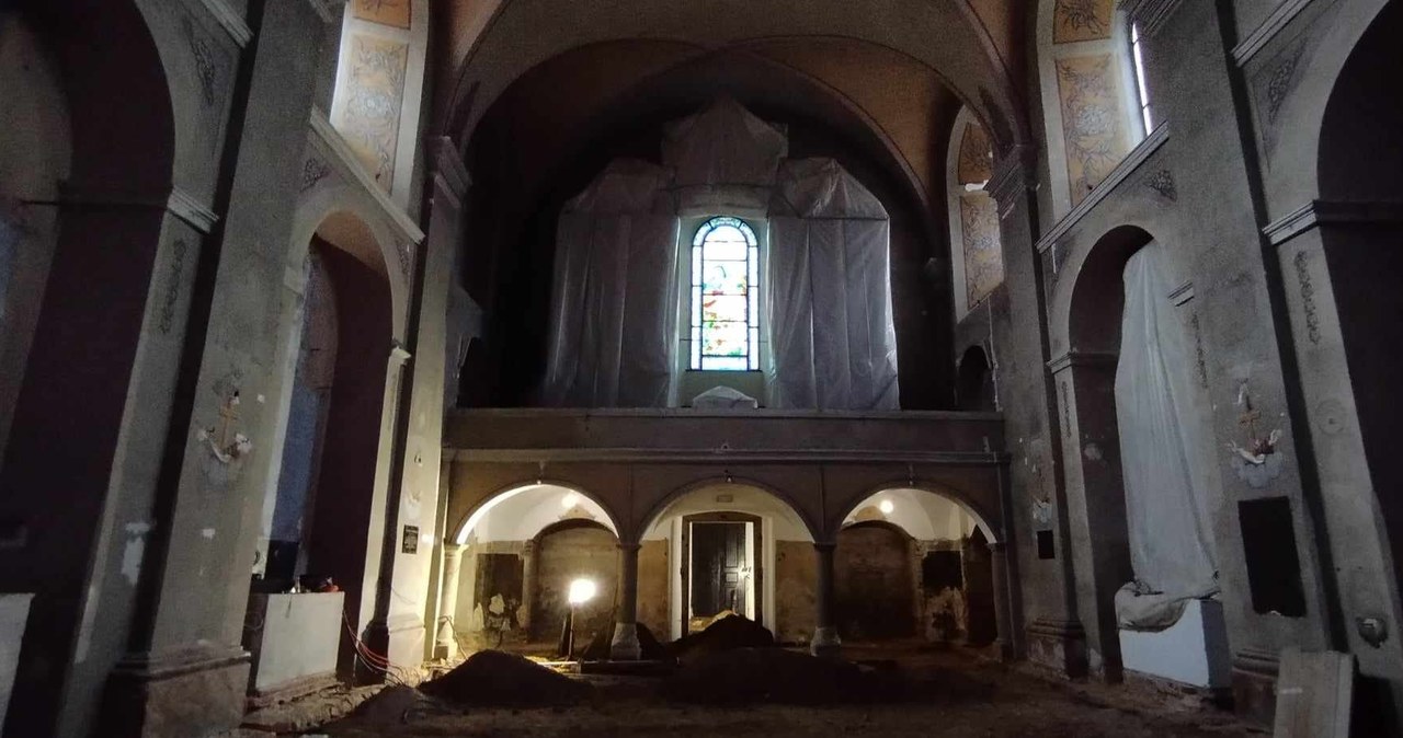 W klasztorze franciszkanów w Bieczu trwa remont. Prowadzone są też prace archeologiczne. /Muzeum Ziemi Bieckiej /facebook.com