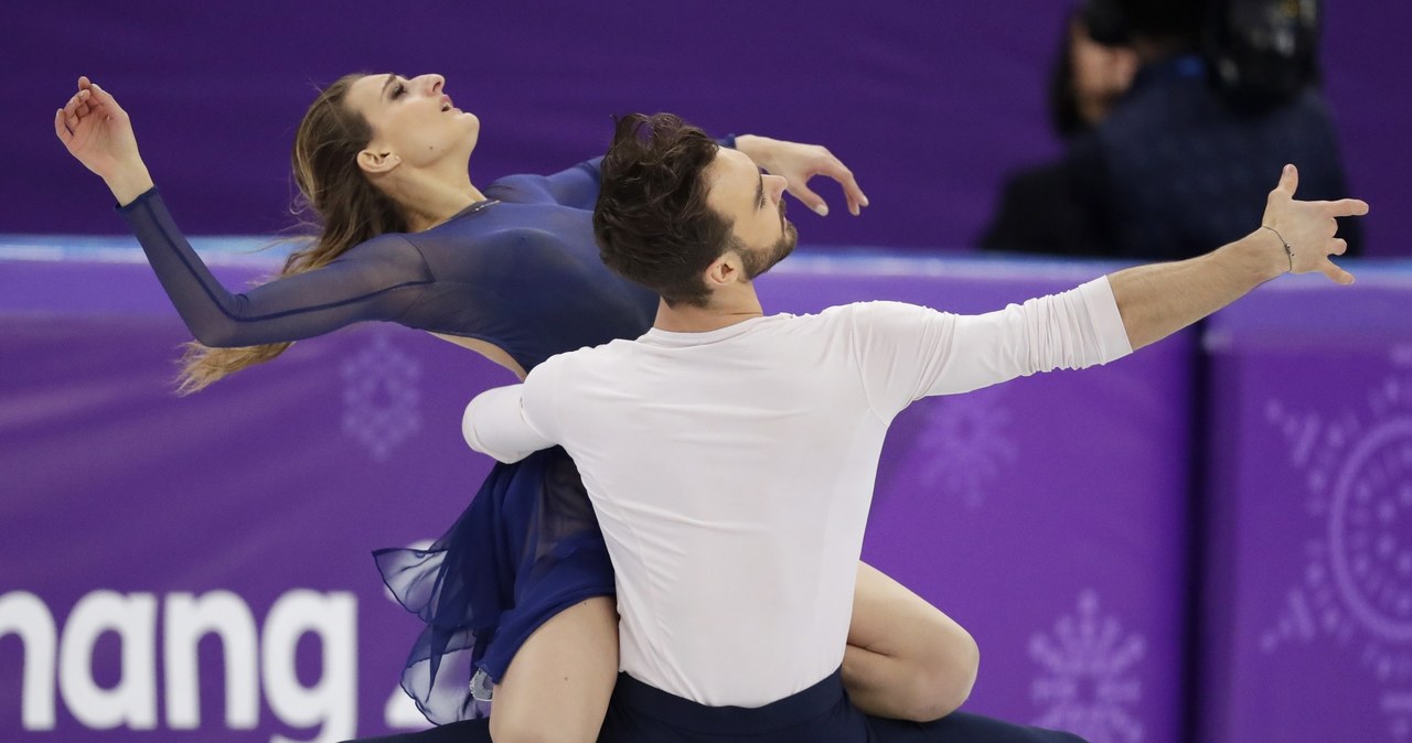 W kolejnym występie Gabriella Papadakis wystąpiła już w bardziej zakrytym stroju /AP Photo/Julie Jacobson /East News