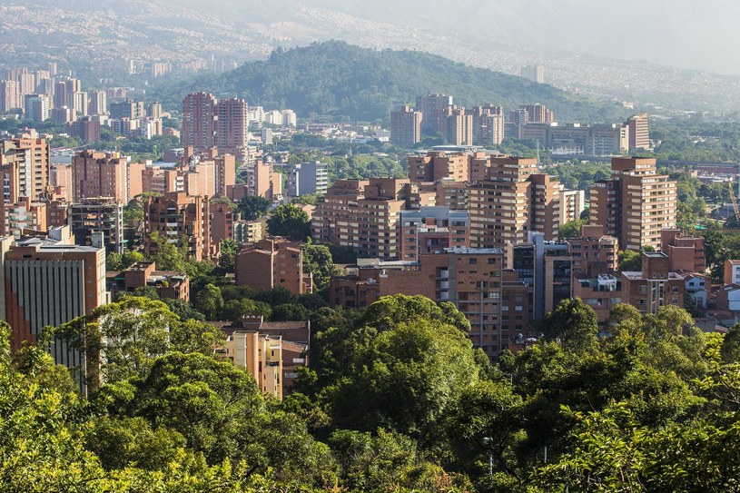 W kolumbijskim Medellin jest coraz więcej zieleni, która ma obniżyć temperaturę miasta /Pixabay.com