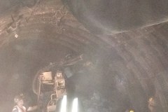 W kopalni "Wieczorek" kruszą skały dynamitem