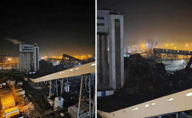 W Kopalni Budryk zawalił się zbiornik na węgiel