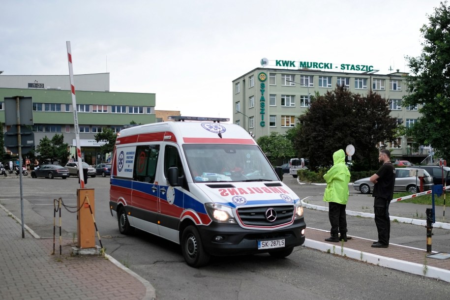 W kopalni Murcki-Staszic zginęło trzech górników / 	Andrzej Grygiel    /PAP