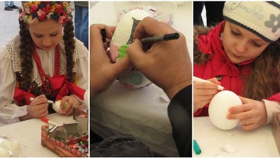 W Krakowie malowaliśmy pisanki!