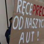 W Krakowie protest przeciwko Strefie Czystego Transportu. "Wyrok śmierci dla mojej firmy"