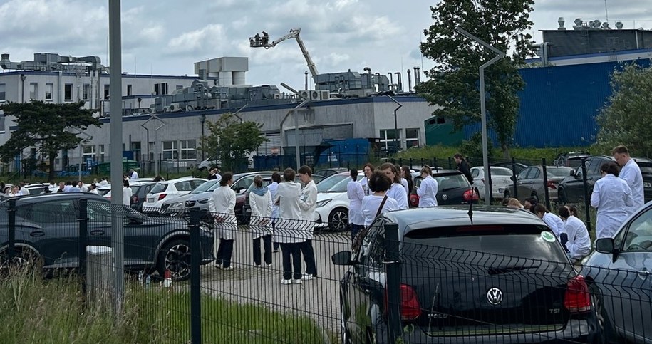 W laboratorium chemicznym w Gdyni wybuchł pożar. Ewakuowano 259 osób /Stanisław Pawłowski /RMF FM