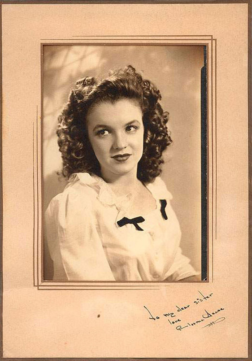 W latach 40. Marilyn była jeszcze brunetką /Getty Images/Flash Press Media