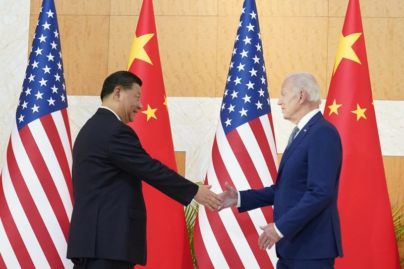 W listopadzie 2022 roku Joe Biden spotkał się z Xi Jinpingiem na szczycie G20 /Alex Brandon/Associated Press /East News