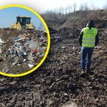 W Łodzi odkryto gigantyczne nielegalne wysypisko śmieci