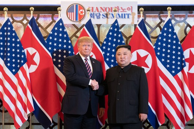W lutym Donald Trump i Kim Dzong Un spotkali się w Hanoi /	SHEALAH CRAGIHEAD /PAP/EPA
