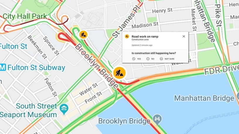 W Mapach Google pojawi się funkcja zgłaszania zdarzeń drogowych /Geekweek