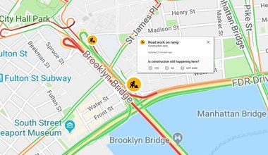 W Mapach Google pojawi się funkcja zgłaszania zdarzeń drogowych