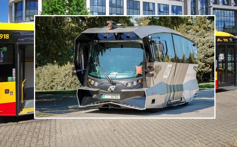 W miastach Wielkiej Brytanii i Czech będą testowane autonomiczne autobusy. /Marek BAZAK/East News/ Výstaviště Praha /