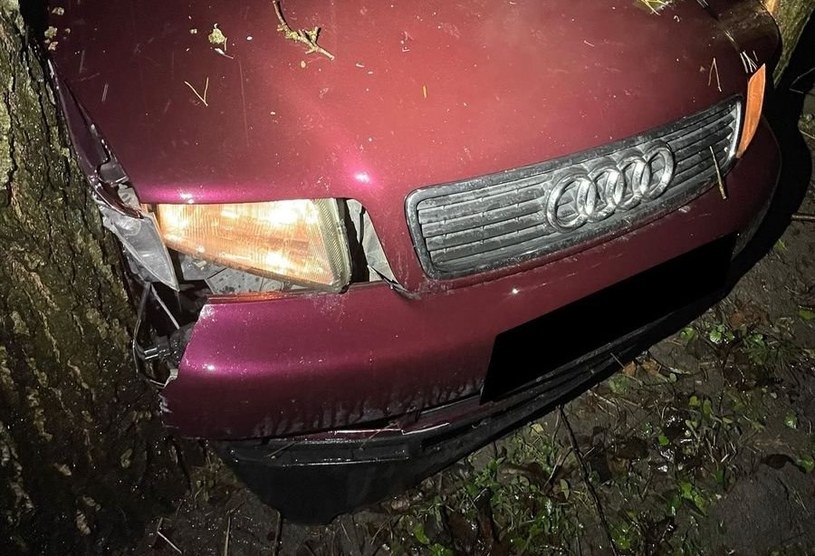 W miejscowości Piaski kierowca Audi nie zatrzymał się do kontroli policyjnej. /Policja Lubelska /Policja