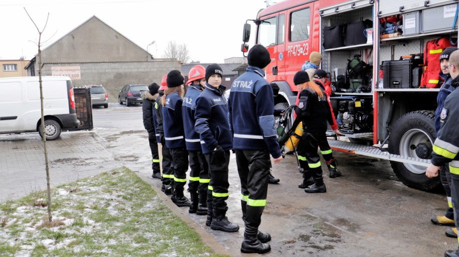 W mieście działa Młodzieżowa Drużyna Pożarnicza /Michał Dukaczewski /RMF FM