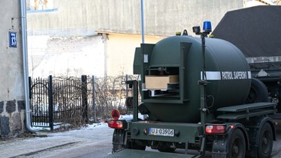 W mieszkaniu, które odziedziczył, znalazł pocisk przeciwlotniczy. Ewakuacja i akcja saperów 