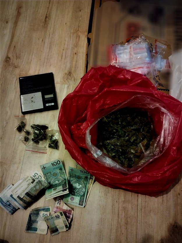 W mieszkaniu mężczyzny zabezpieczono narkotyki i gotówkę /Gdańska policja /Policja