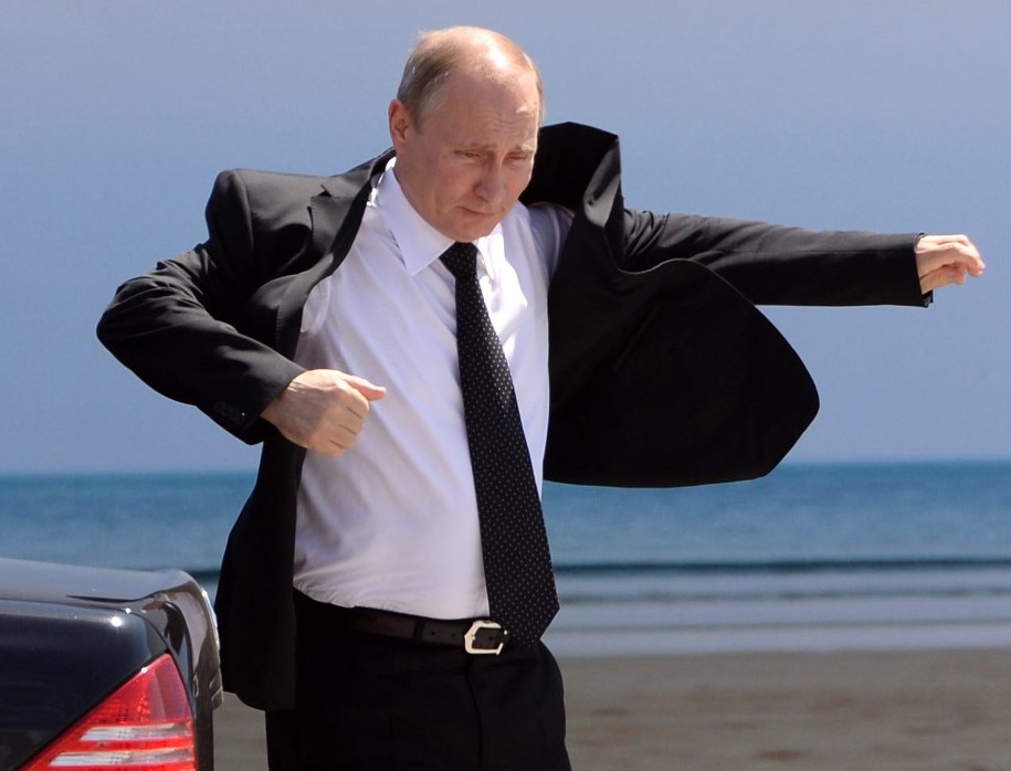 W moskiewskiej toalecie powstała aleja przeciwników Putina /Jacek Turczyk /PAP