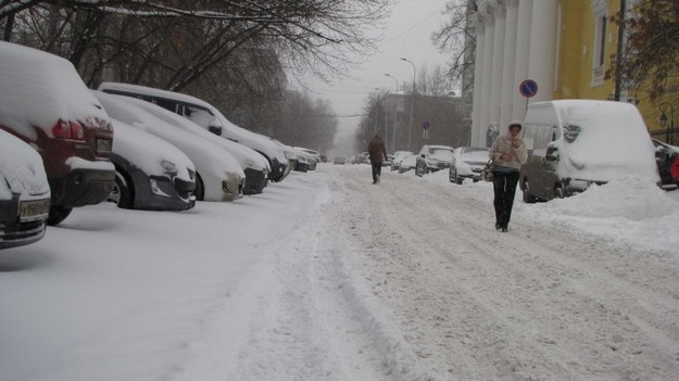 W Moskwie spadło 18 cm śniegu /Przemysław Marzec /RMF FM
