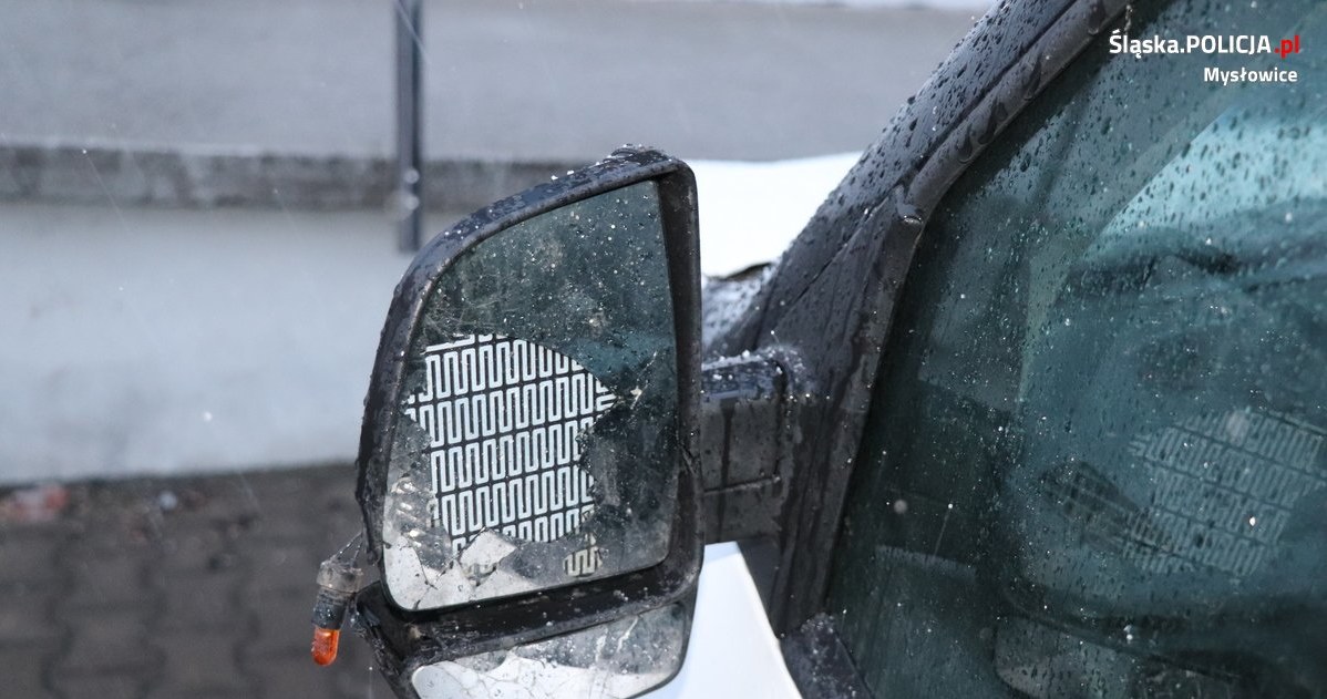 W Mysłowicach prowadząca dostawcze auto kobieta potrąciła 81-latkę i odjechała z miejsca zdarzenia. Teraz 22-latka stanie przed sądem /Polska Policja /Informacja prasowa