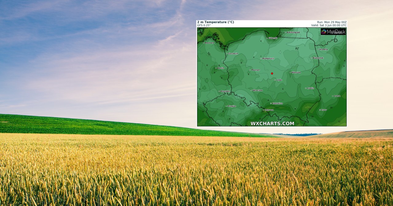 W nadchodzącym tygodniu pogoda będzie zmienna a temperatury mogą zaskakiwać /123rf/wxcharts /