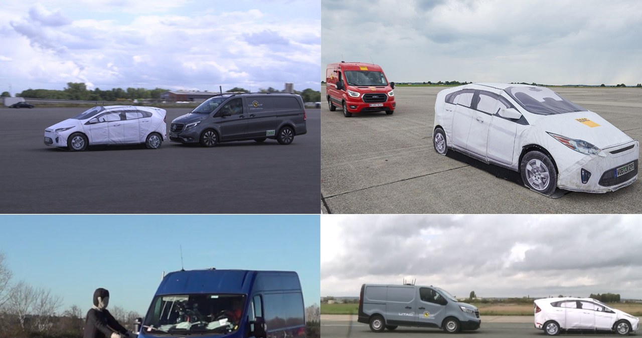 W najnowszym rankingu Euro NCAP dotyczącym systemów bezpieczeństwa w autach dostawczych najwyższą notę zdobył Fiat Ducato /Euro NCAP /Informacja prasowa