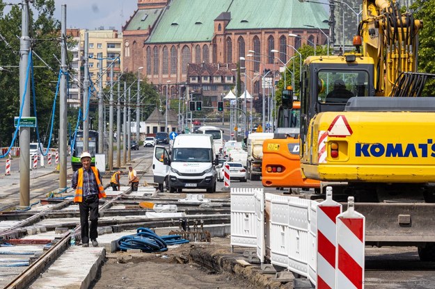 W niedzielę drogowcy muszą przepiąć ruch tramwajów z jednego toru na drugi. /Szczecińskie Inwestycje Miejskie /