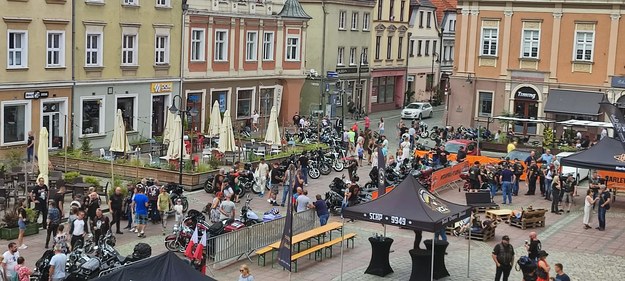 W niedzielę w Opolu odbył się zlot harleyowców /Gorąca Linia RMF FM