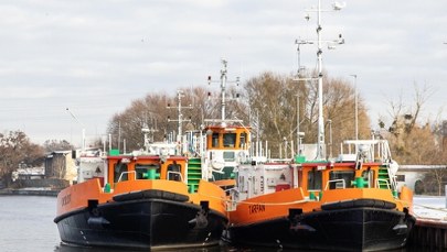 W nocy mróz, lodołamacze na Odrze w gotowości