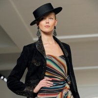 Kreacja projektanta Ralpha Laurena na pokazie Fashion Week w Nowym Jorku