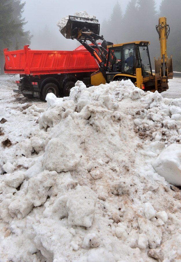 W Oberhof odwilż, śniegu jak na lekarstwo /Martin Schutt    /PAP/EPA