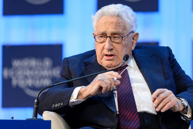 W obradach bierze udział m.in. były sekretarz stanu Henry Kissinger /LAURENT GILLIERON /PAP/EPA