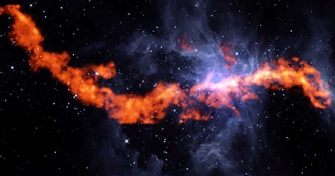 W obserwacjach radioteleskopów amoniak świeci na czerwono /materiały prasowe