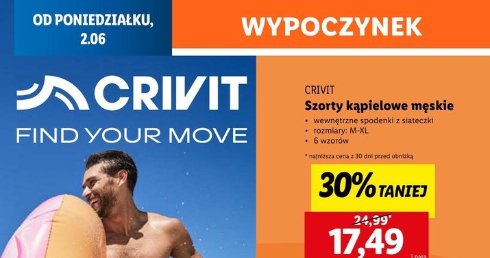 W ofercie Lidla znajdziemy też pomkę i wiosło SUP /Lidl /INTERIA.PL