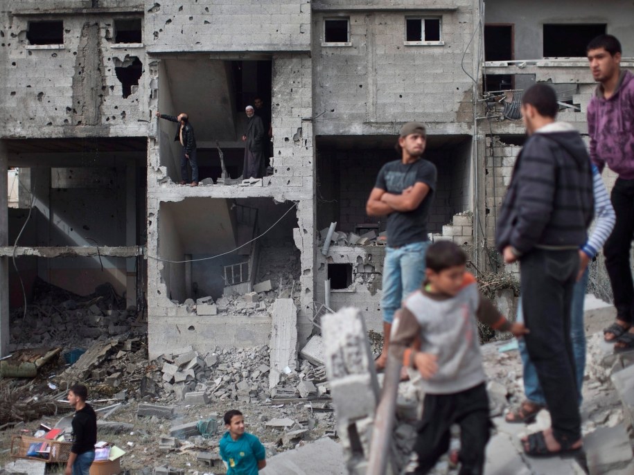 W operacji "Filar Obrony" zginęło ok. 50 Palestyńczyków i trzech Izraelczyków /Oliver Weiken /PAP/EPA