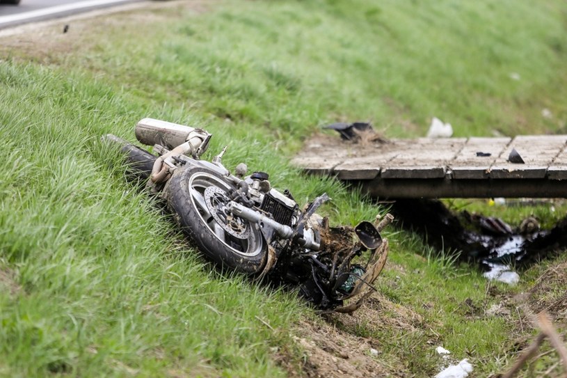 W ostatnich dniach doszło do kilku tragicznych wypadków motocyklistów /Michał Adamowski /Reporter