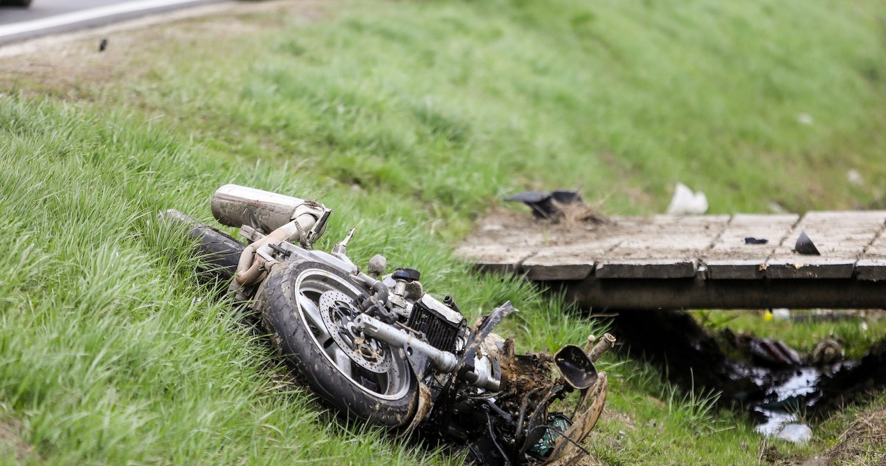 W ostatnich dniach doszło do kilku tragicznych wypadków motocyklistów /Michał Adamowski /Reporter