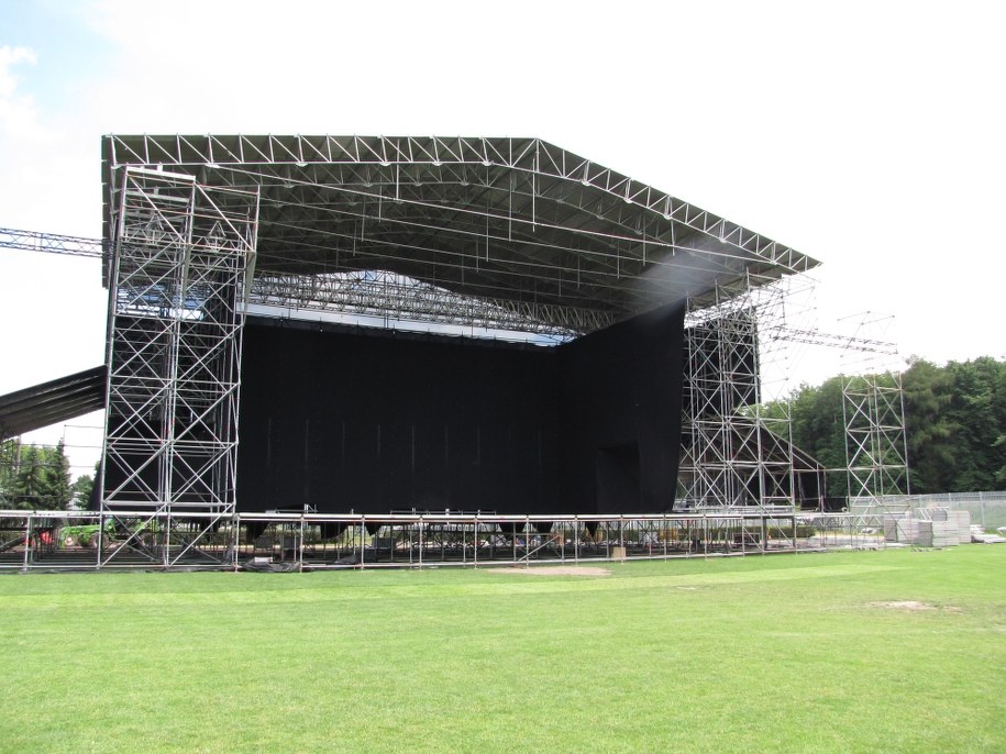 W Oświęcimiu powstaje jedna z większych scen nie tylko w Polsce, ale też w Europie /Maciej Grzyb /RMF FM