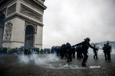 W Paryżu doszło do starć podczas marszu "żółtych kamizelek"
