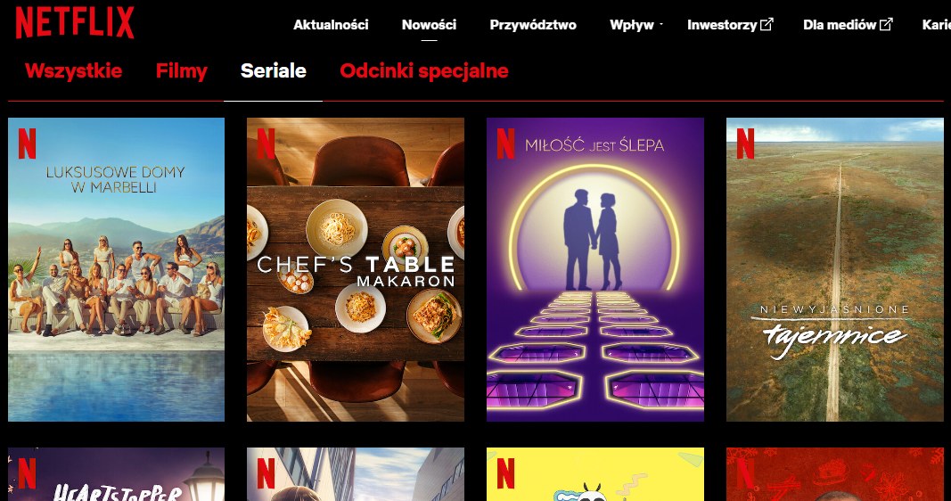 W październiku na Netflix pojawi się wiele seriali oraz programów. /Netflix