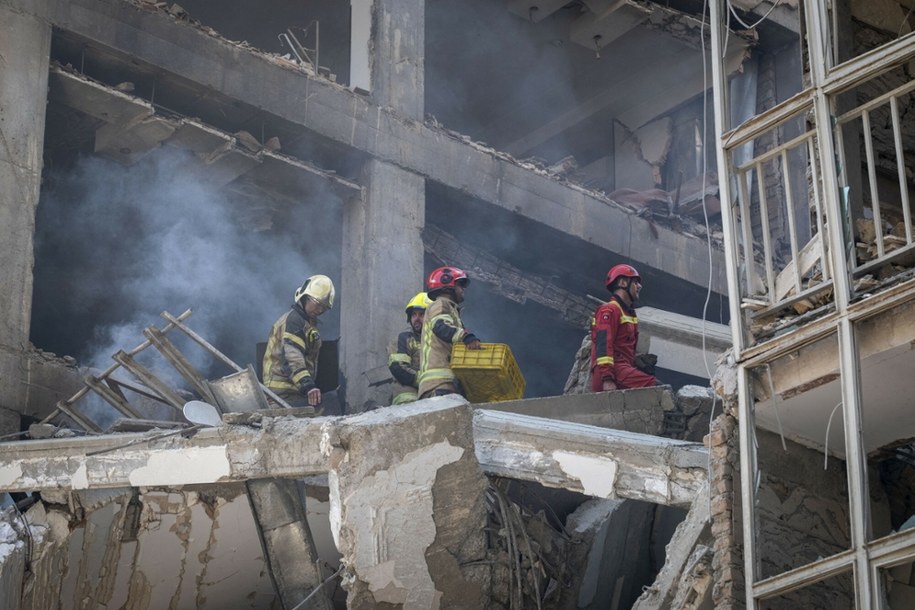 W piątek Izrael uderzył na Iran /Nur Photo/East News /East News