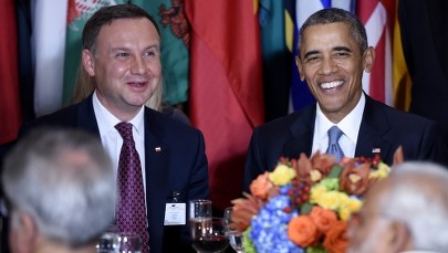 W piątek rozmowa "w cztery oczy" Dudy i Obamy