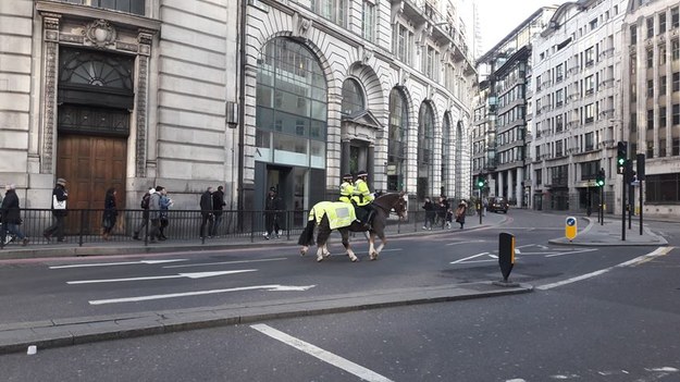 W piątek w centrum Londynu zaatakował nożownik /Bogdan Frymorgen /RMF FM