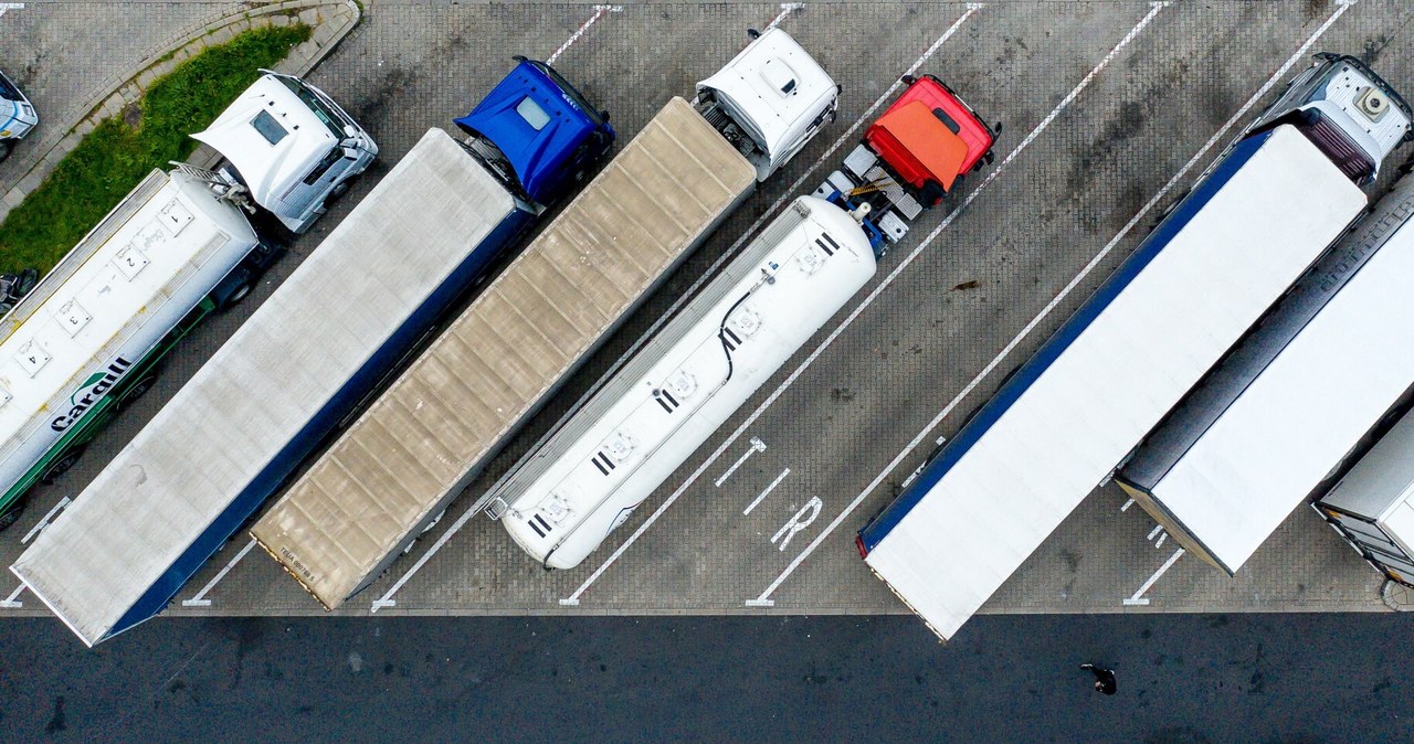W pięciu na sześć ciężarówek wypoczywali kierowcy. /zdjęcie ilustracyjne/ /Przemek Swiderski/REPORTER /East News
