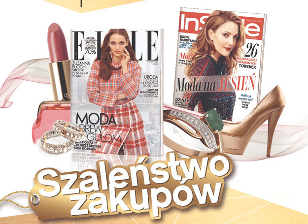 ​W pierwszy weekend października Złote Tarasy wraz z Wydawcą magazynów "Elle" oraz "Instyle" zapraszają na Szaleństwo Zakupów /materiały prasowe