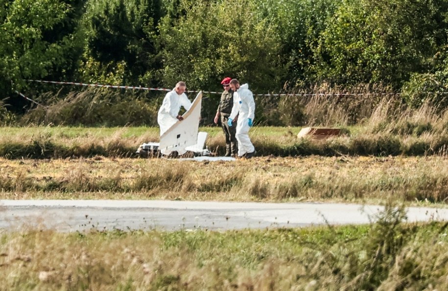 W pobliżu miejscowości Mniszków spadł jeden z rosyjskich dronów. /Anita Walczewska /East News