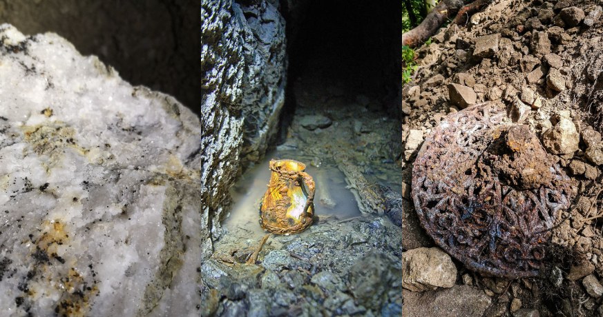 W podziemnych korytarzach odkryto mnóstwo reliktów, niektóre datowane są na XIV wiek. W kopalni są też różne minerały. /www.kopalnia-srebra.eu, Jan Duerschlag /materiał zewnętrzny