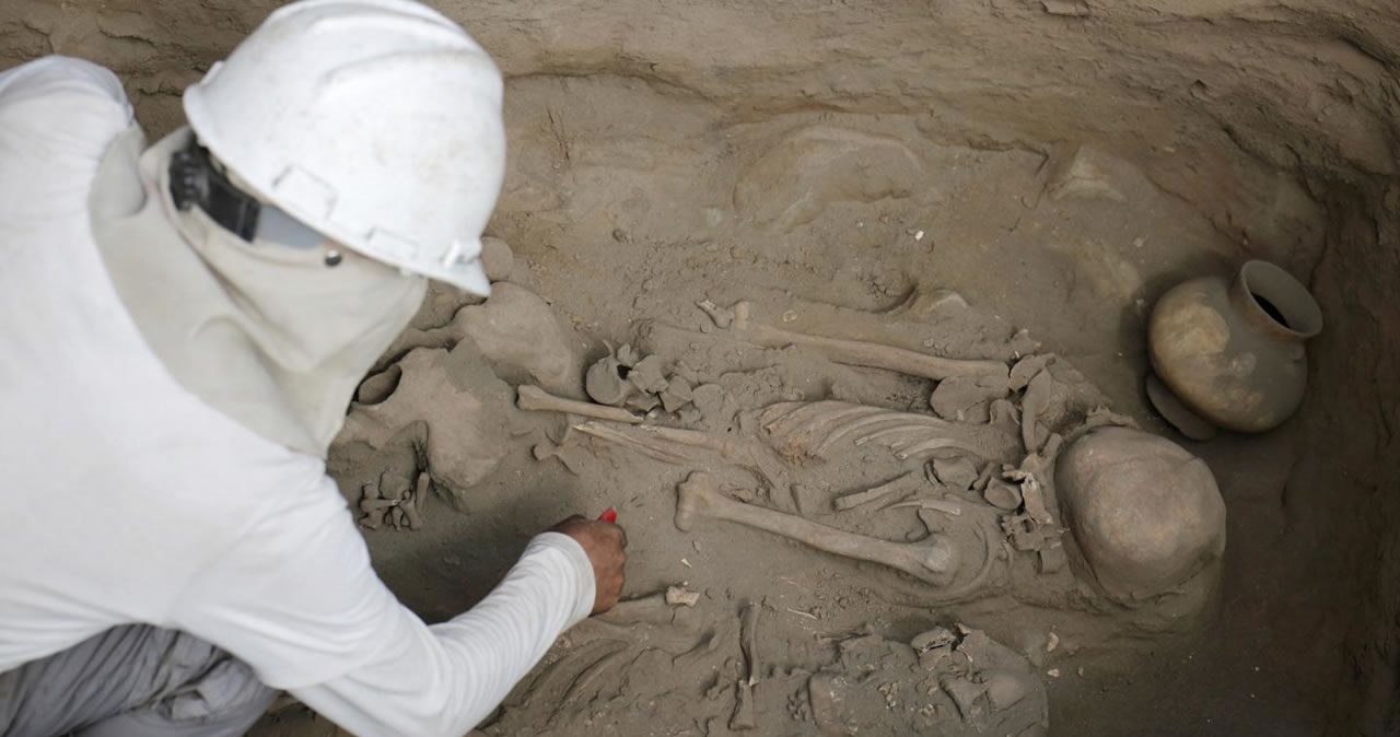 W północnym Peru znaleziono szczątki dzieci złożonych w ofierze /fot. Portal Ancestral /materiały prasowe