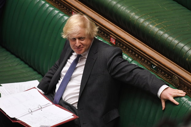 W połowie czerwca premier Wielkiej Brytanii Boris Johnson przekazał podczas wideokonferencji przewodniczącym instytucji UE, że Londyn nie będzie wnioskował o przedłużenie okresu przejściowego po brexicie /JESSICA TAYLOR / UK PARLIAMENT HANDOUT /PAP/EPA