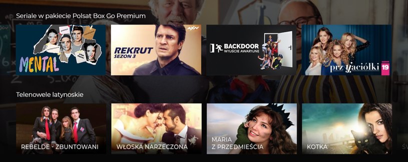 W Polsat Box Go znajdziemy ulubione seriale telewizyjne /materiały prasowe
