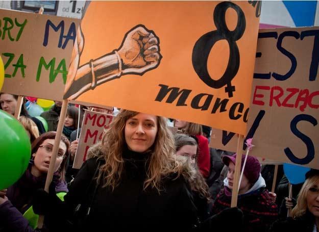W Polsce 8 marca to dziś dzień Manif / fot. Natalia Dobryszycka /East News